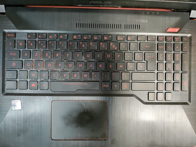 топкейс з клавіатурою Asus FX503