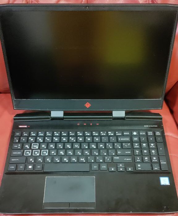 ноутбук HP Omen 15-dc1004ur після заміни клавіатури готовий до видачі ноутбук HP Omen 15-dc готовий