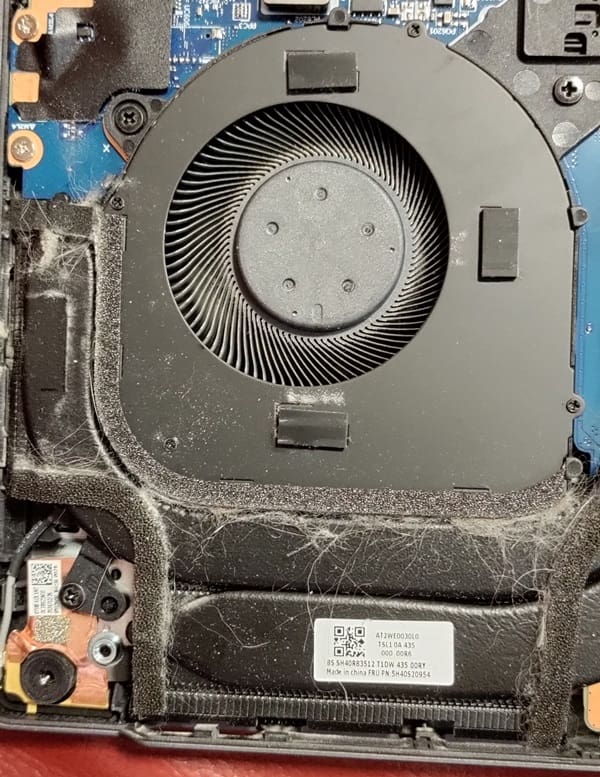 CPU кулер для ноутбука Lenovo Legion Slim 5 14APH8