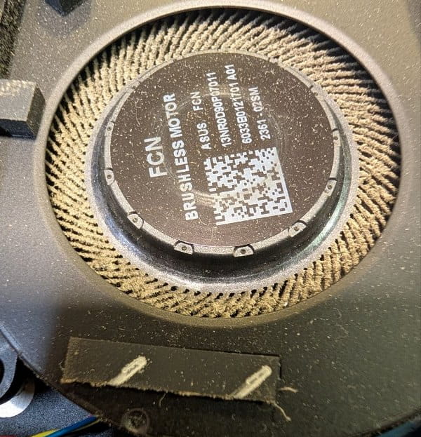 CPU fan для ASUS ROG Strix G16 G614J