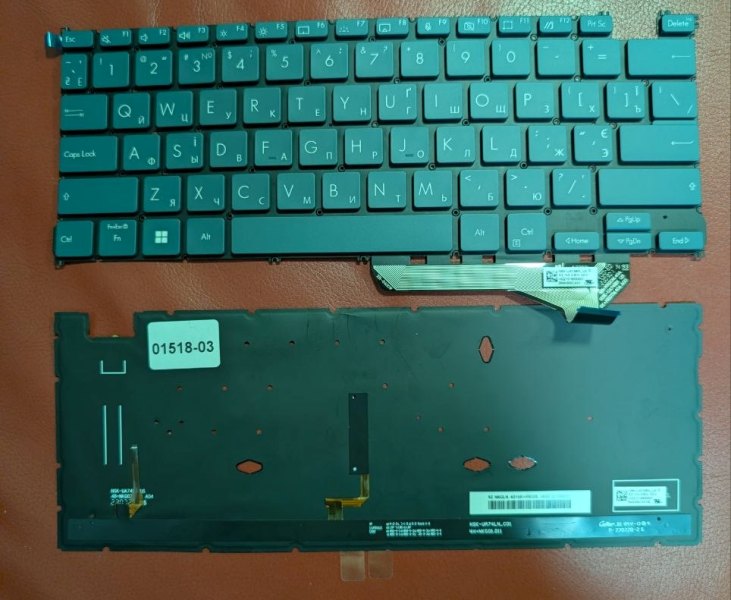 нова клавіатура Asus ZenBook 14 UX3204V