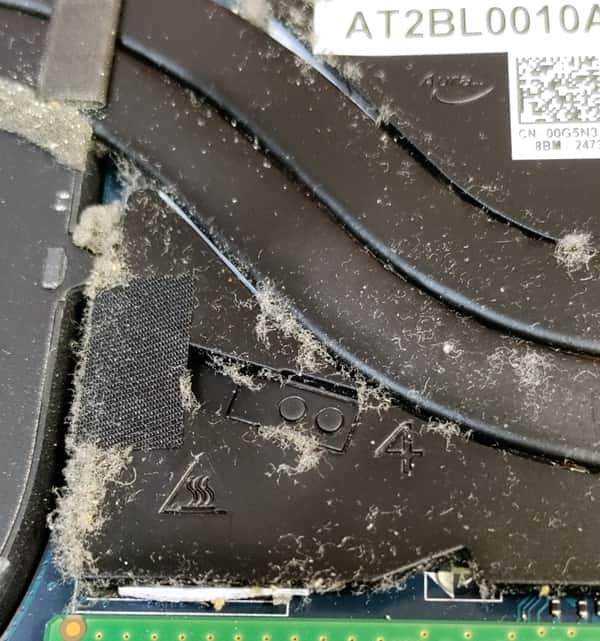 трубки системи охолодження Dell XPS 9570